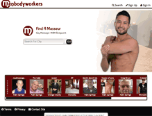 Tablet Screenshot of menbodyworkers.com